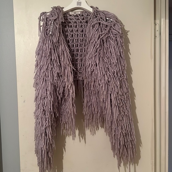 Knitted jacket oversized - Picture 2 of 4